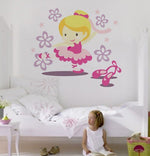 Vinilo Decorativo Adhesivo Pequeña Bailarina Impresión