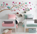 Vinilo Decorativo Adhesivo Rama De Flores