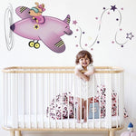 Adhesivos infantiles vinilos decorativos ratoncitas aviones estrellas Colombia Bogota Medellin Cali Barranquilla Bucaramanga