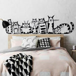 Vinilo Decorativo Adhesivo Gatos