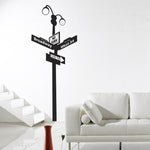 Vinilo Decorativo Adhesivo Lampara New York