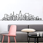 Vinilo Decorativo Adhesivo Lineal City