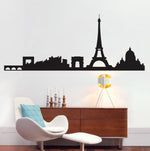 Vinilo Decorativo Adhesivo Paris Skyline