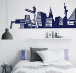 Vinilo Decorativo Adhesivo Skyline New York