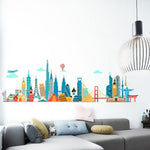 Vinilo Decorativo Adhesivo World Travel Impresion