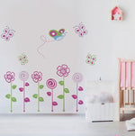 Adhesivos infantiles en vinilo decorativo arboles corazones flores Colombia Bogota Medellin Cali Barranquilla Bucaramanga Cartag