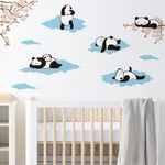 Adhesivo infantil nubes pandas Colombia Bogota Medellin Cali Barranquilla Bucaramanga Cartagena Ibague Pereira