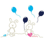 Vinilos decorativos adhesivos infantiles conejos Colombia Bogota Medellin Cali Barranquilla Bucaramanga Cartagena Ibague