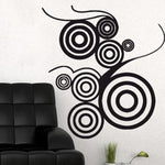 Vinilo Decorativo Adhesivo Circulos Arabesco