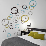 Vinilo Decorativo Adhesivo Colorful Rings