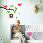 Vinilo Decorativo Adhesivo Casa Vinilos decorativos adhesivos pajaros casa rama Colombia Bogota Medellin Cali Barranquilla