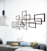 Vinilo Decorativo Adhesivo Geométrico Perspectiva