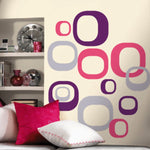 Vinilo Decorativo Adhesivo Ovalos Modern