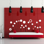 Vinilo Decorativo Adhesivo Plantas Geometricas