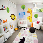 Adhesivos infantiles vinilos elefantes jirafas leones arboles pelicano Colombia Bogota Medellin Cali Barranquilla Bucaramanga