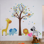 Adhesivos infantiles vinilos decorativos arboles animales Colombia Bogota Medellin Cali Barranquilla Bucaramanga Cartagena