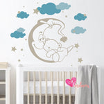 Adhesivos infantiles vinilos decorativos lunas osos estrellas nubes Colombia Bogota Medellin Cali Barranquilla Bucaramanga