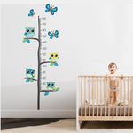 Adhesivos infantiles vinilos decorativos medidores mariposas buhos Colombia Bogota Medellin Cali Barranquilla Bucaramanga