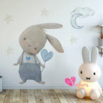 Adhesivos infantiles vinilos conejos nubes estrellas luna Colombia Bogota Medellin Cali Barranquilla Bucaramanga