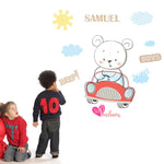 Vinilos adhesivos Infantiles decorativos carros osos impresiones Colombia Bogota Medellin Cali Barranquilla Bucaramanga