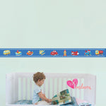 Vinilos adhesivos Infantiles decorativos medios transporte impresos Colombia Bogota Medellin Cali Barranquilla Bucaramanga