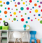 Vinilo Decorativo Adhesivo Circulos de Colores Colombia Bogota Medellin Cali Barranquilla Bucaramanga Cartagena Ibague