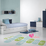 Adhesivos infantiles vinilos decorativos golosa juego Colombia Bogota Medellin Cali Barranquilla Bucaramanga Cartagena