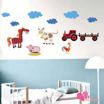 Adhesivos infantiles vinilos decorativos granjitas impresiones Colombia Bogota Medellin Cali Barranquilla Bucaramanga Cartagena
