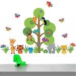 Adhesivos infantiles vinilos decorativos arboles animales Colombia Bogota Medellin Cali Barranquilla Bucaramanga Cartagena Ibagu