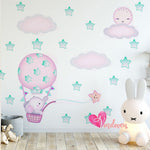 Adhesivos infantiles vinilos nubes globos elefantes impresos Colombia Bogota Medellin Cali Barranquilla Bucaramanga Cartagena