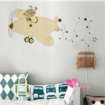 Adhesivos infantiles vinilos decorativos ratoncitos aviones estrellas impresiones Colombia Bogota Medellin Cali Barranquilla