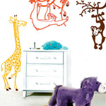 Adhesivos infantiles vinilos selvas animales Colombia Bogota Medellin Cali Barranquilla Bucaramanga Cartagena Ibague