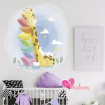 Adhesivos infantiles vinilos decorativos sleepy bunnies jirafas Colombia Bogota Medellin Cali Barranquilla Bucaramanga Cartagena