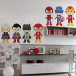 Adhesivos infantiles vinilos decorativos superheroes impresiones Colombia Bogota Medellin Cali Barranquilla Bucaramanga