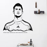 Vinilo Decorativo Adhesivo Futbolista Cristiano Ronaldo