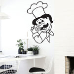 Vinilo Decorativo Adhesivo Chef moustache