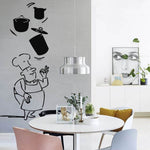 Vinilo Decorativo Adhesivo Cocinero