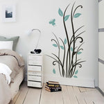 Vinilo Decorativo Adhesivo Arabesco hojas