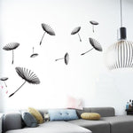 Vinilo Decorativo Adhesivo Dientes De León Volando