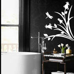 Vinilo Decorativo Adhesivo Dragonfly flower