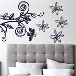 Vinilo Decorativo Adhesivo Floral