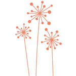 Vinilo Decorativo Adhesivo Flores Lineales