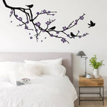 Vinilo Decorativo Adhesivo Rama de Colibries