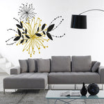 Vinilo Decorativo Adhesivo Rama Dientes de León