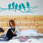 Vinilo Decorativo Adhesivo Rama Pájaros