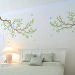 Vinilo Decorativo Adhesivo Ramas y Pajaros
