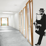 Vinilo Músico Saxofonista