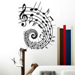 Vinilo Pentagrama Espiral