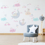 Vinilo Decorativo Adhesivo Gatos Unicornios Impresión