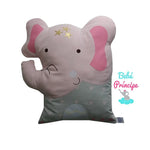 Cojín Elefante Almohada Bumpers Protector de Cuna Infantil